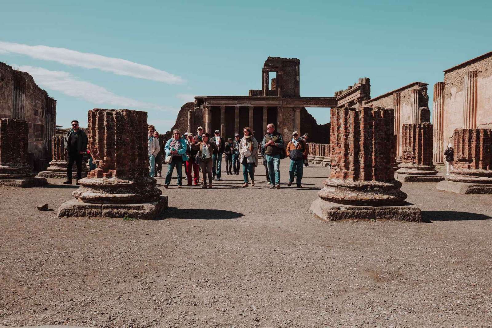 Pompeji und Herculaneum Kleingruppenausflug von Sorrent aus