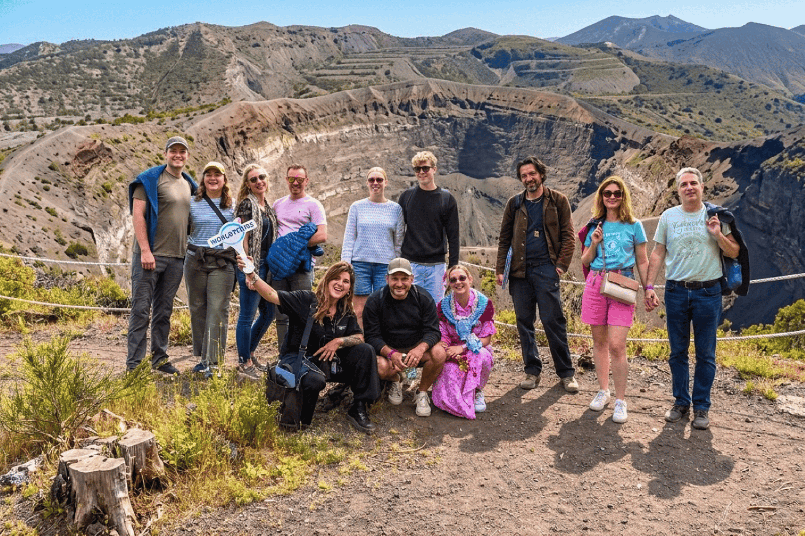 Neapel: Tagestour Pompeji & Vesuv mit Tickets und Mittagessen