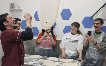 Neapel: Neapolitanischer Pizza-Backworkshop mit Getränk