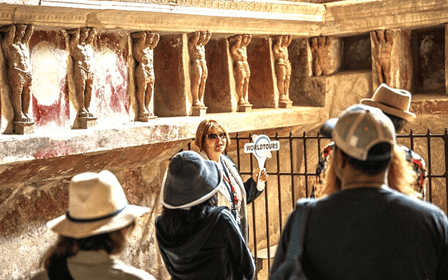 Neapel: Pompeji & Herculaneum mit Tickets und Mittagessen
