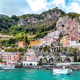 Fähre Sorrent Amalfi Positano: Tragflügelboot-Ticket