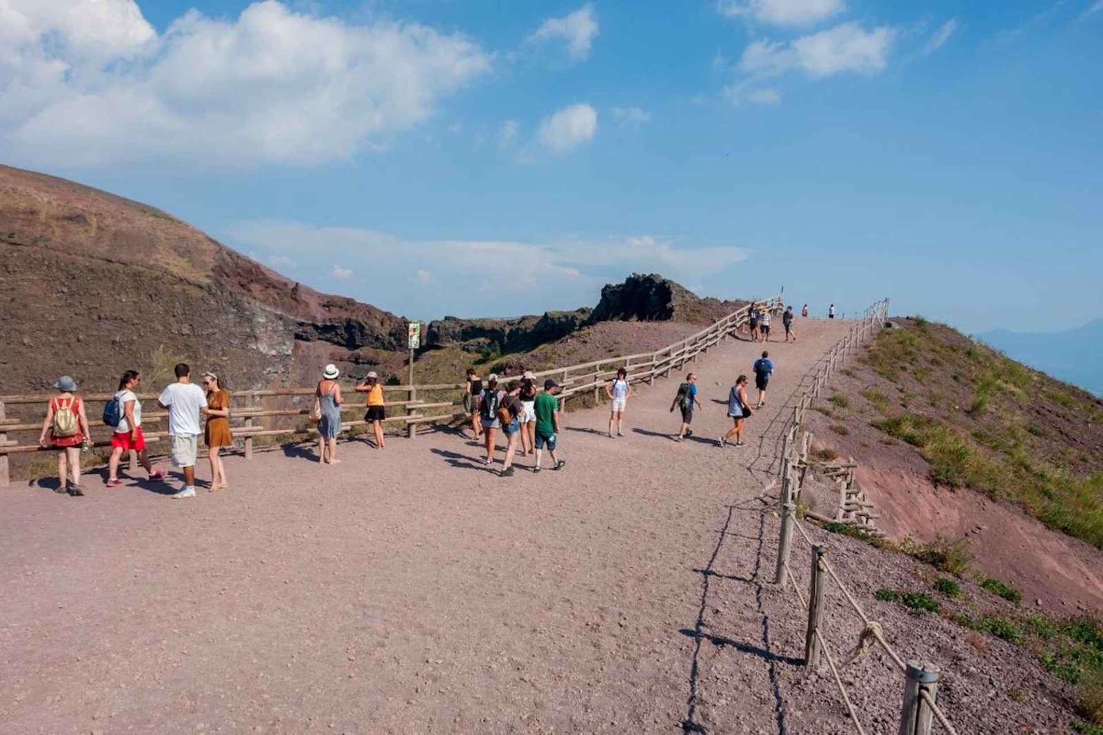 Von Ercolano aus: Vesuvio Park Entry Ticket und Hin- und Rückfahrt mit dem Bus