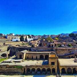 Herculaneum mit einem archäologischen Führer & Ticket