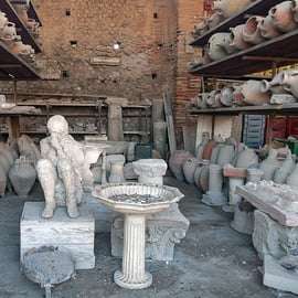 Vom Hafen Neapels aus: Vesuv und Pompeji Tour mit Tickets